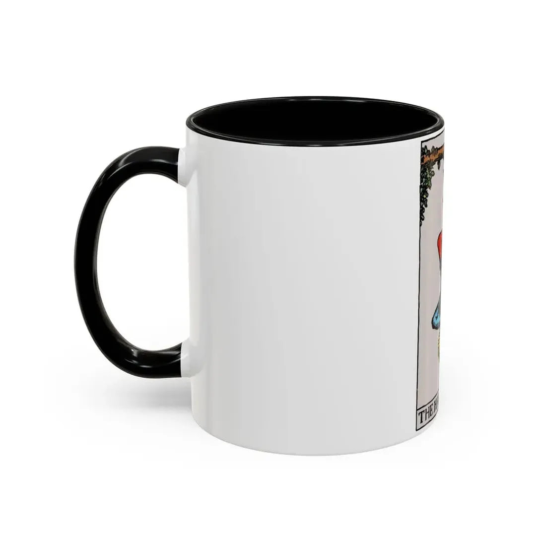 The Hanged Man (Tarot Card) Accent Coffee Mug - Go Mug Yourself