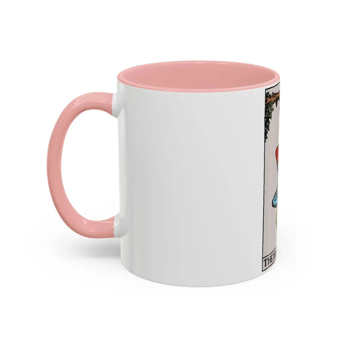 The Hanged Man (Tarot Card) Accent Coffee Mug - Go Mug Yourself