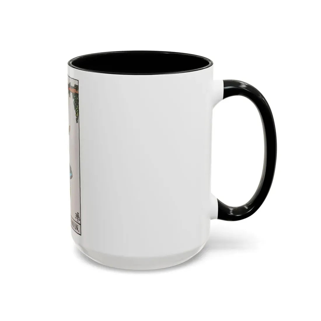 The Hanged Man (Tarot Card) Accent Coffee Mug - Go Mug Yourself