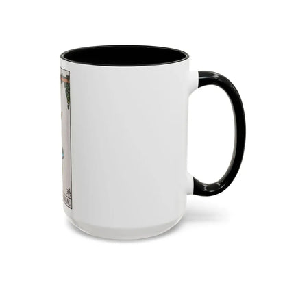 The Hanged Man (Tarot Card) Accent Coffee Mug - Go Mug Yourself
