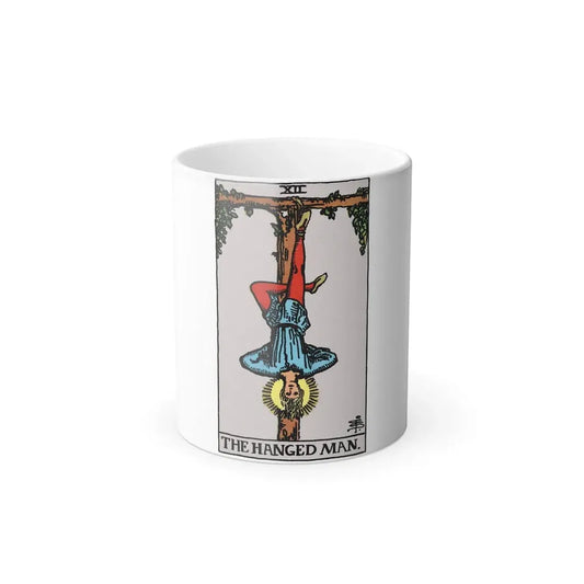 The Hanged Man (Tarot Card) Color Changing Mug 11oz Default Title 11oz - Go Mug Yourself