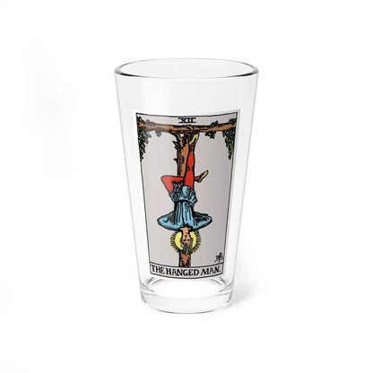 The Hanged Man (Tarot Card) Pint Glass 16oz 16oz - Go Mug Yourself