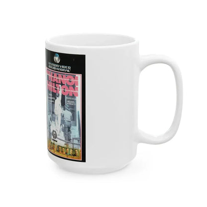 THE HANOI HILTON (VHS COVER) - White Coffee Mug - Go Mug Yourself