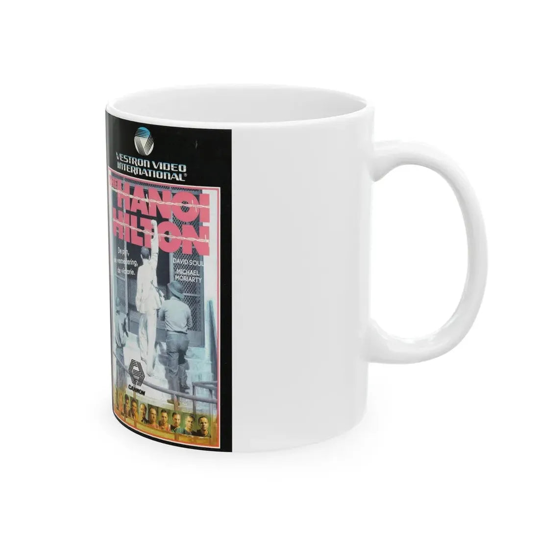 THE HANOI HILTON (VHS COVER) - White Coffee Mug - Go Mug Yourself