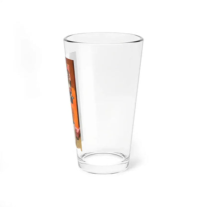 The Happiness Machine by Ray Bradbury, The Saturday Evening Post, 1957 (Magazine Illustration) Pint Glass 16oz - Go Mug Yourself