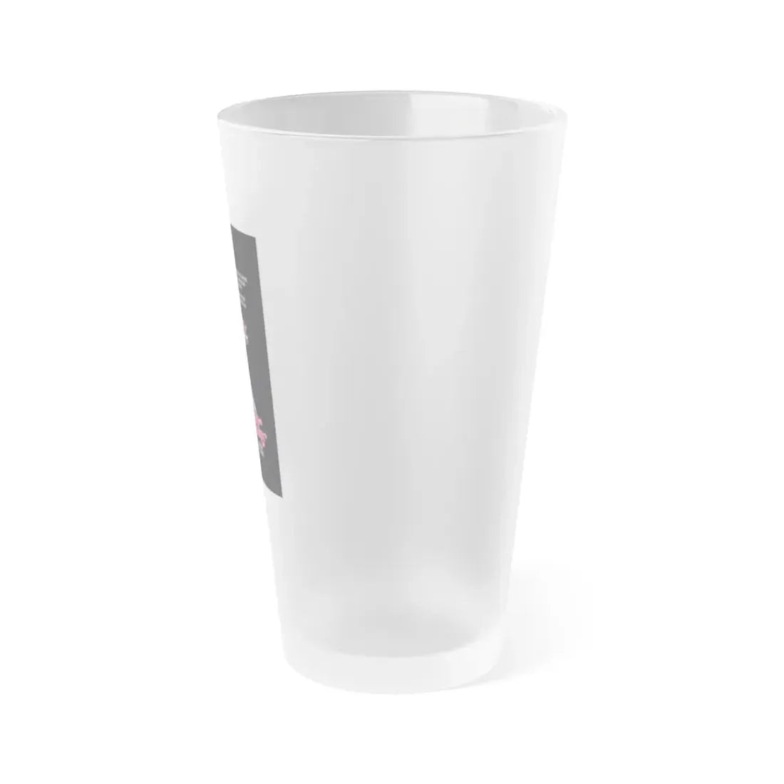 THE HAPPY HOOKER 1975 Movie Poster - Frosted Pint Glass 16oz - Go Mug Yourself