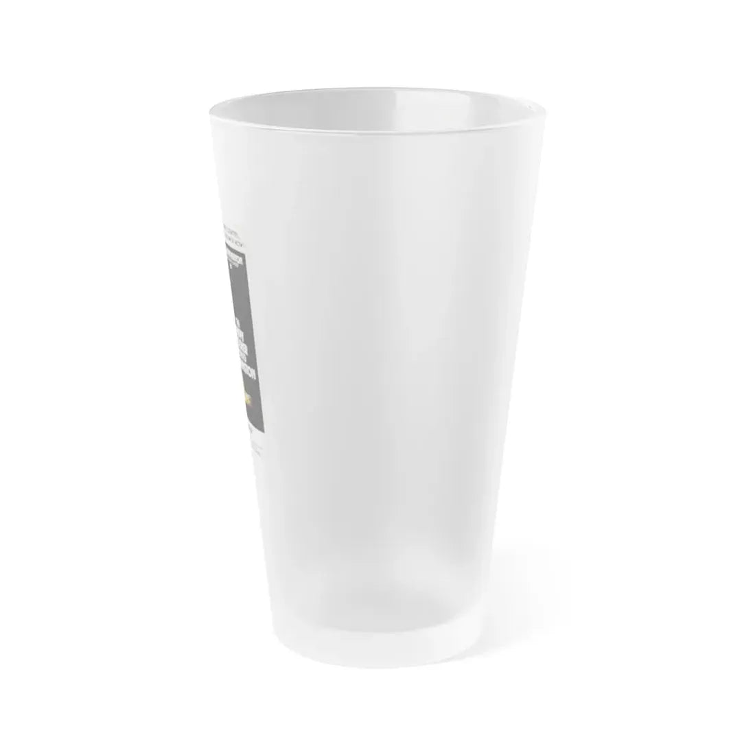 THE HAPPY HOOKER GOES TO WASHINGTON 1977 Movie Poster - Frosted Pint Glass 16oz - Go Mug Yourself