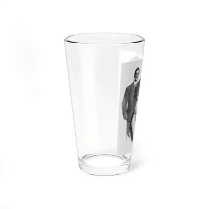 The Happy Ones by Maurice Edelman, Woman's Own, 1956 (Magazine Illustration) Pint Glass 16oz - Go Mug Yourself