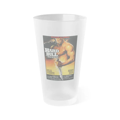 THE HARD WAY... THE ONLY WAY 1989 Movie Poster - Frosted Pint Glass 16oz Default Title - Go Mug Yourself