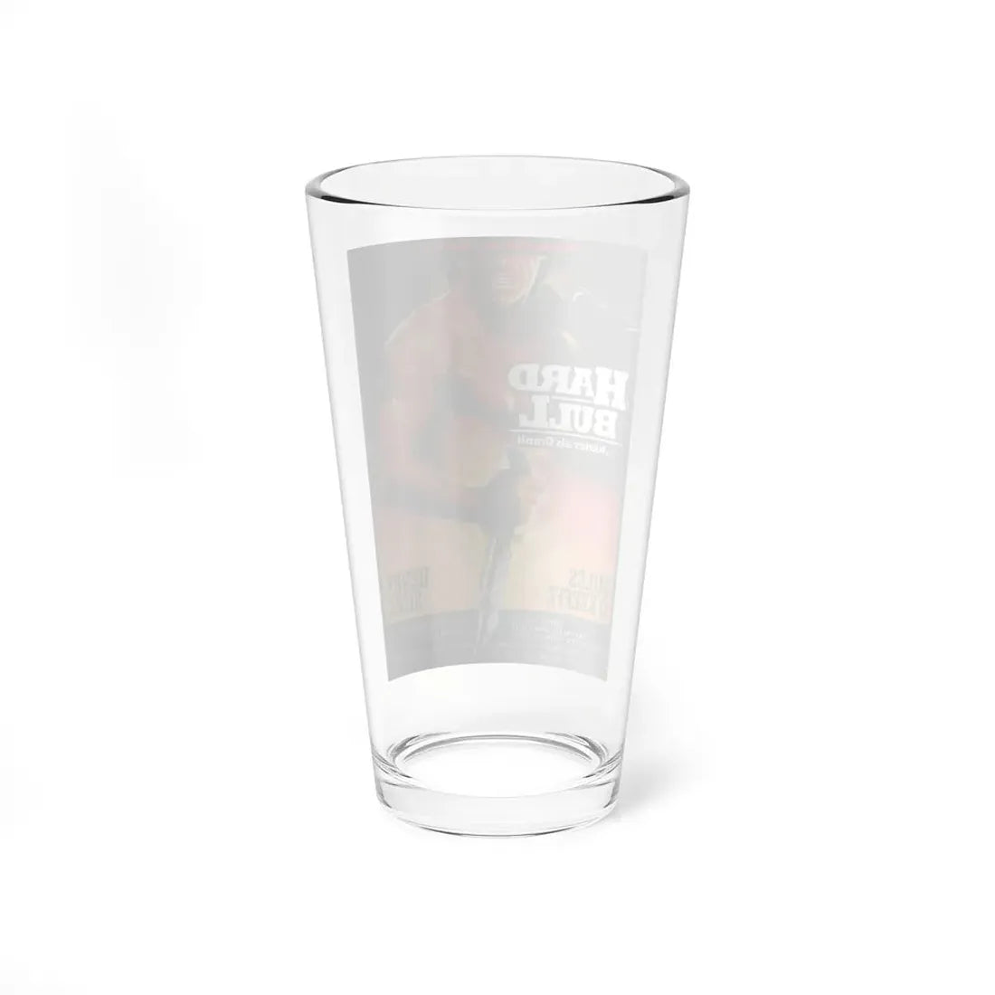 THE HARD WAY... THE ONLY WAY 1989 Movie Poster - Pint Glass 16oz - Go Mug Yourself