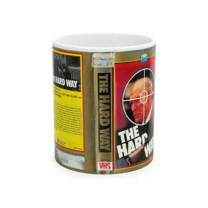 THE HARD WAY (VHS COVER) - White Coffee Mug 11oz - Go Mug Yourself