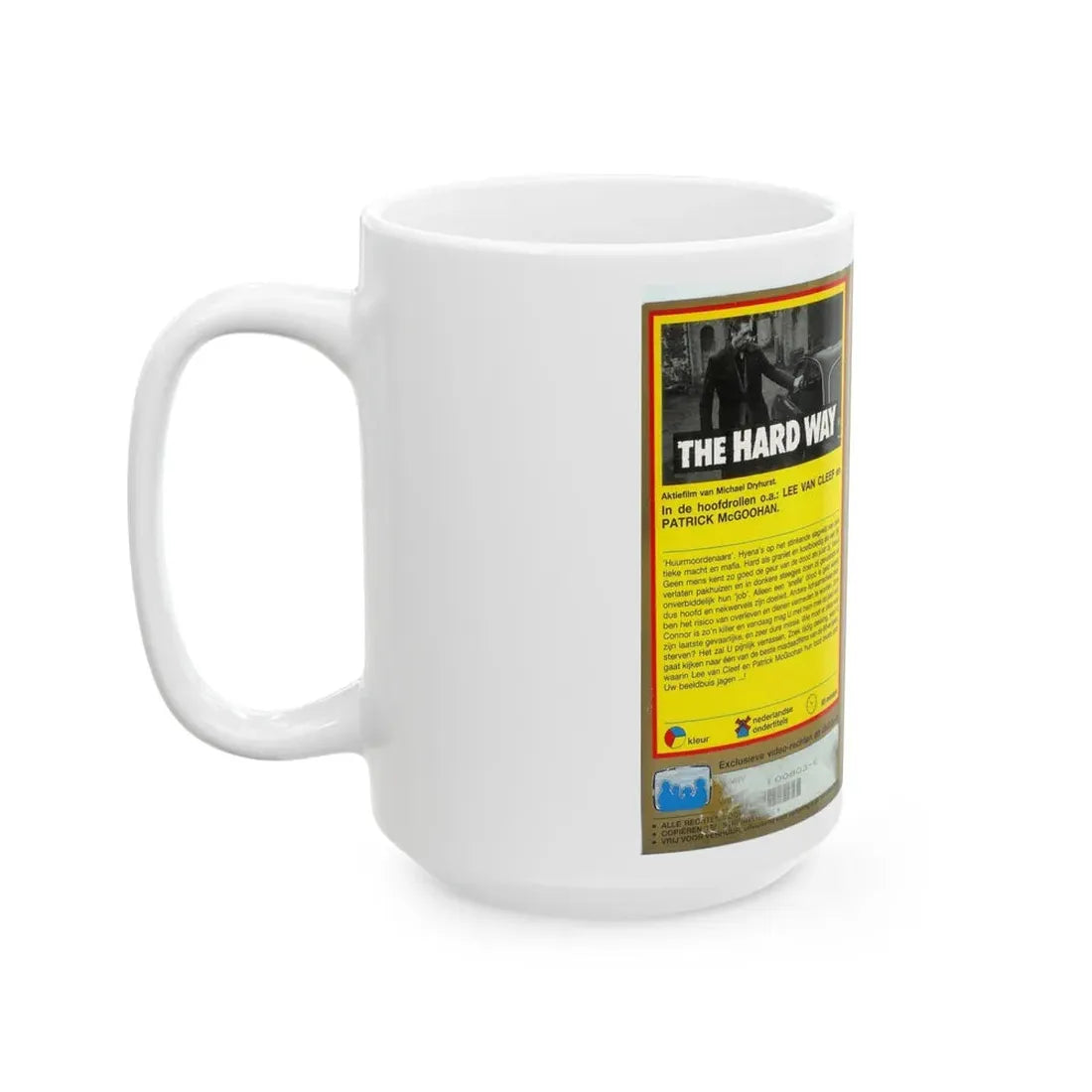 THE HARD WAY (VHS COVER) - White Coffee Mug - Go Mug Yourself