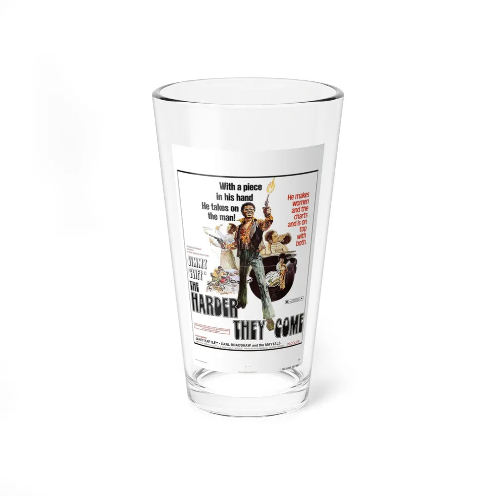 THE HARDER THEY COME 1972 Movie Poster - Pint Glass 16oz-16oz-Go Mug Yourself