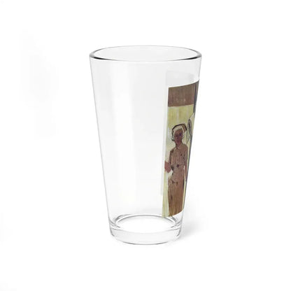 The Has-Been, Chatelaine, April 1963 (Magazine Illustration) Pint Glass 16oz - Go Mug Yourself