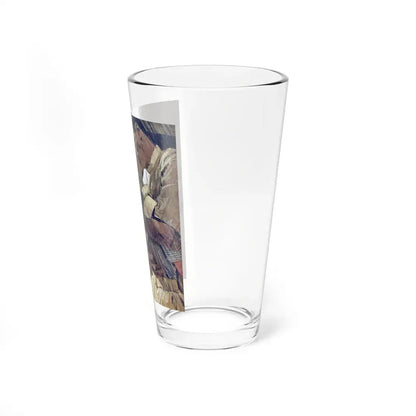 The Has-Been, Chatelaine, April 1963 (Magazine Illustration) Pint Glass 16oz - Go Mug Yourself