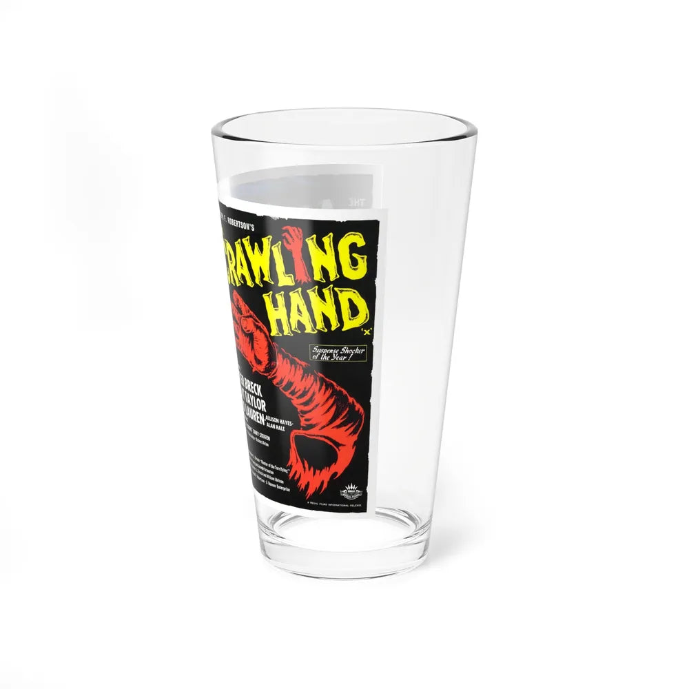 THE HAUNTED AND THE HUNTED (DEMENTIA 13) + THE CRAWLING HAND 1963 Movie Poster - Pint Glass 16oz-Go Mug Yourself