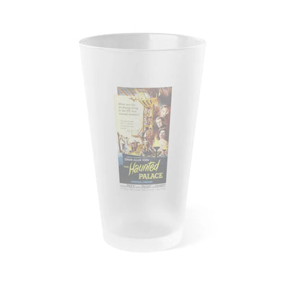 THE HAUNTED PALACE (2) 1963 Movie Poster - Frosted Pint Glass 16oz-Go Mug Yourself