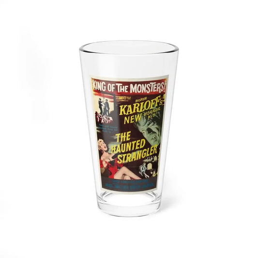 THE HAUNTED STRANGLER 1958 Movie Poster - Pint Glass 16oz 16oz - Go Mug Yourself