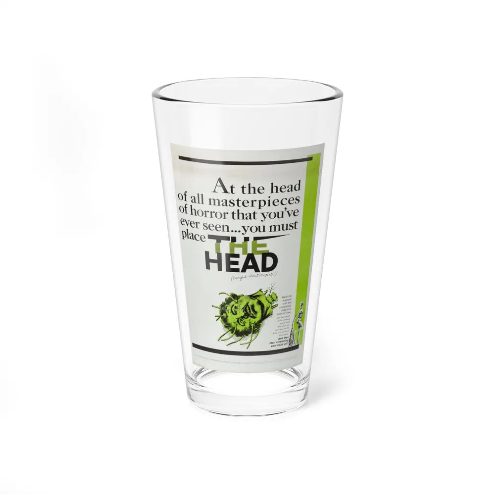 THE HEAD 1959 Movie Poster - Pint Glass 16oz-16oz-Go Mug Yourself