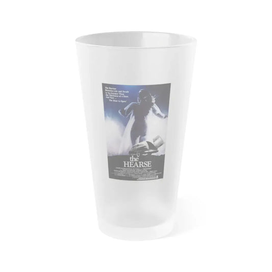 THE HEARSE 1980 Movie Poster - Frosted Pint Glass 16oz Default Title - Go Mug Yourself