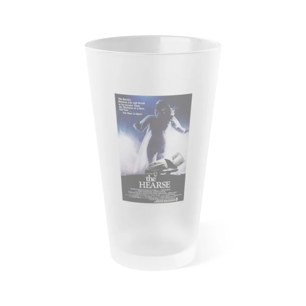 THE HEARSE 1980 Movie Poster - Frosted Pint Glass 16oz-Go Mug Yourself