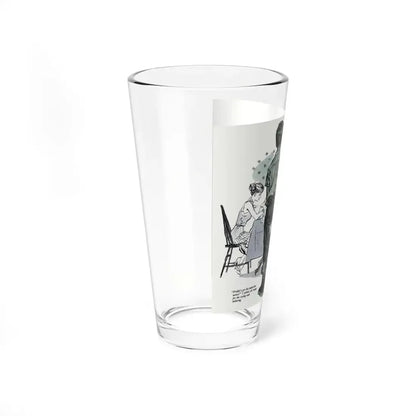 The Heartless MacDougals, The American Magazine, September 1951 (Magazine Illustration) Pint Glass 16oz - Go Mug Yourself