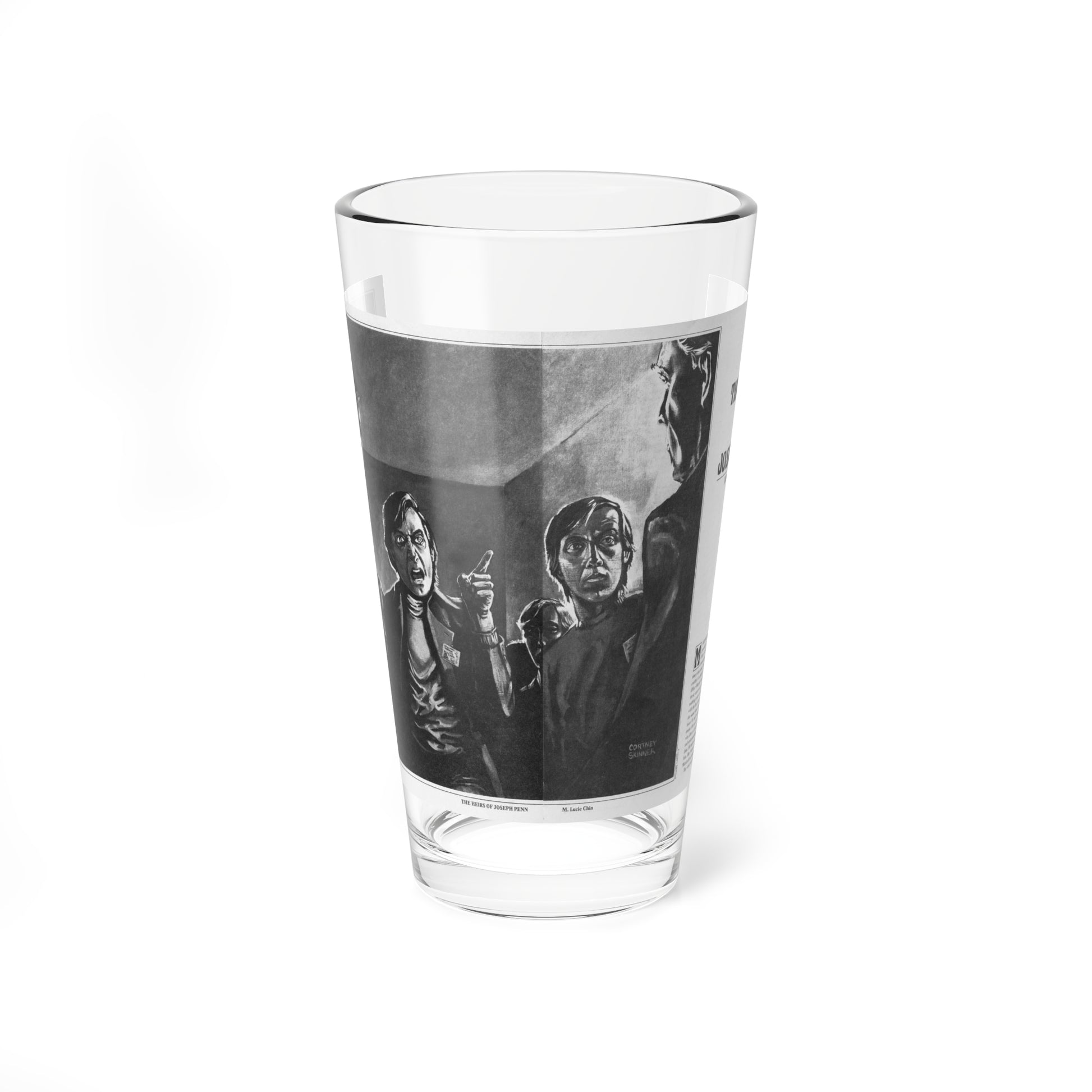 The Heirs of Joseph Penn, Galileo magazine (Magazine Illustration) Pint Glass 16oz-16oz-Go Mug Yourself