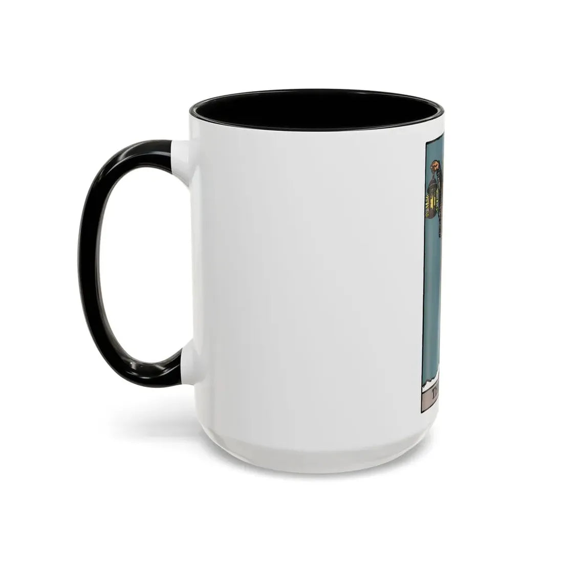 The Hermit (Tarot Card) Accent Coffee Mug - Go Mug Yourself