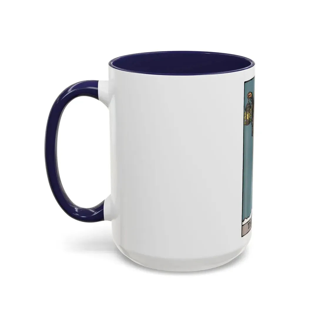 The Hermit (Tarot Card) Accent Coffee Mug - Go Mug Yourself