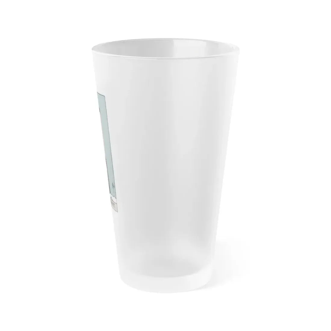 The Hermit (Tarot Card) Frosted Pint Glass 16oz - Go Mug Yourself