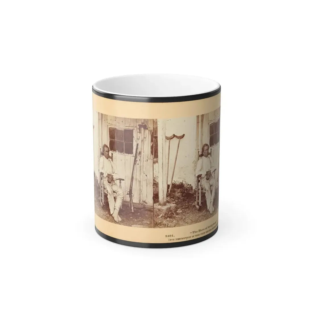The Hero of Gettysburg (U.S. Civil War) Color Changing Coffee Mug 11oz - Go Mug Yourself