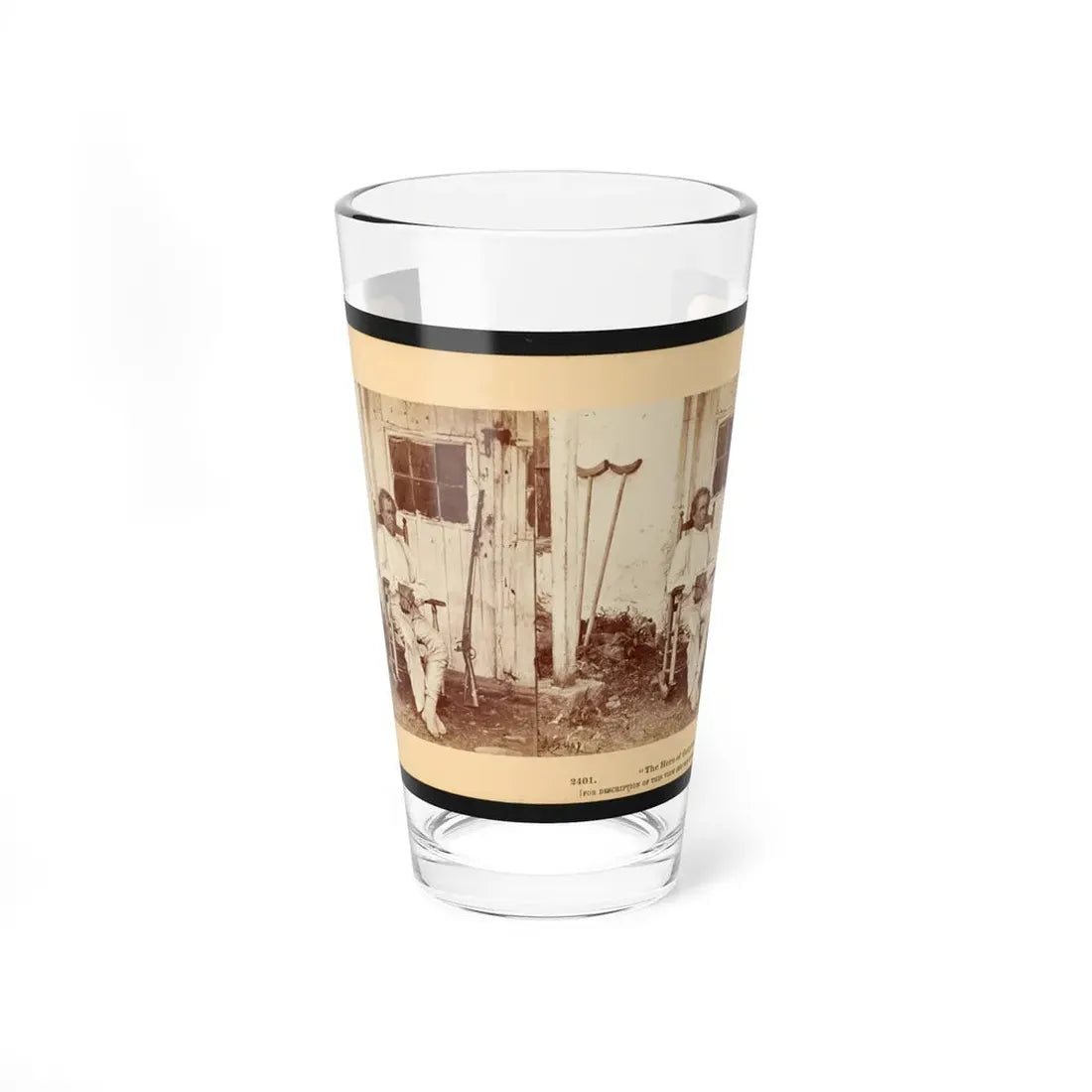 The Hero Of Gettysburg (U.S. Civil War) Pint Glass 16oz 16oz - Go Mug Yourself