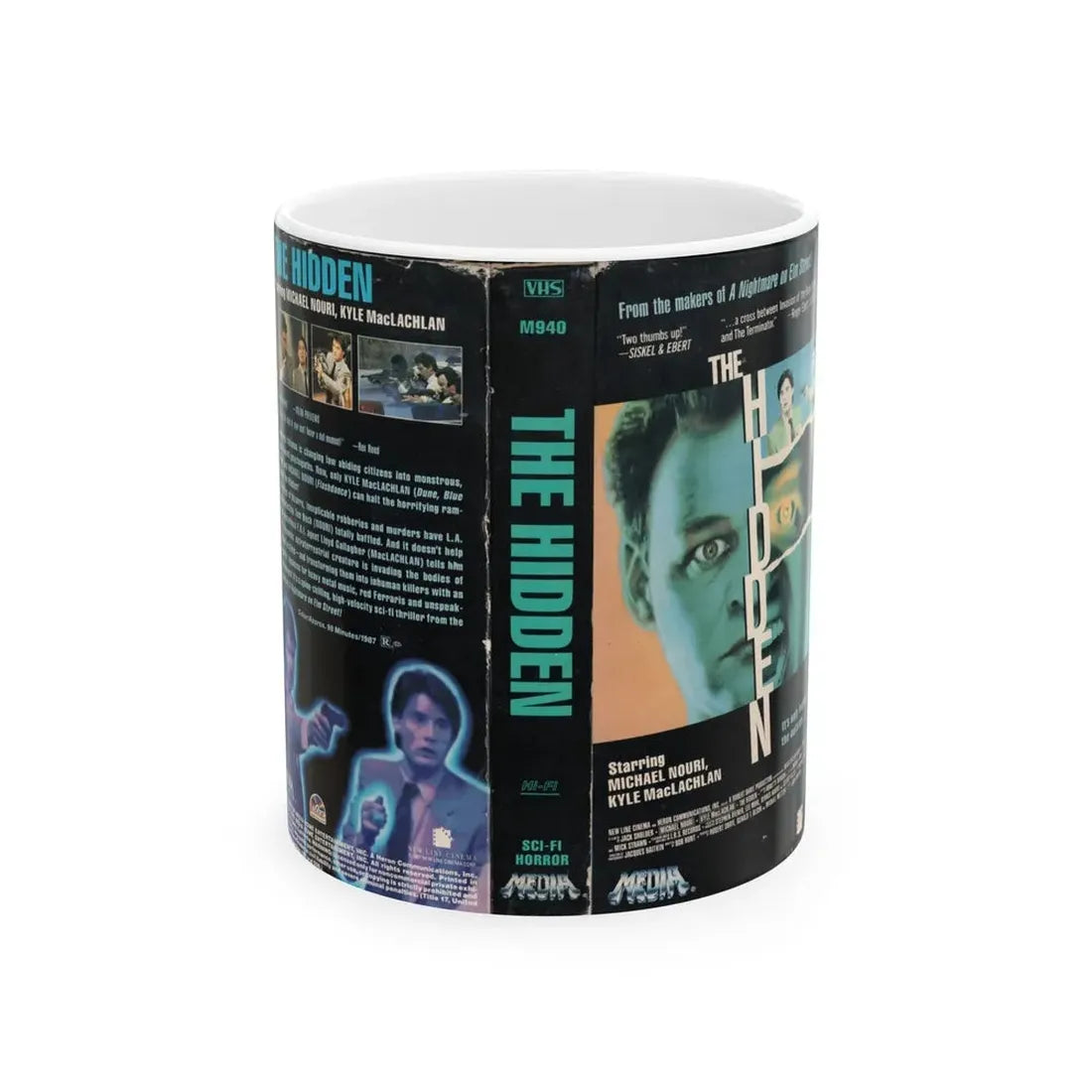 THE HIDDEN (VHS COVER) - White Coffee Mug 11oz - Go Mug Yourself