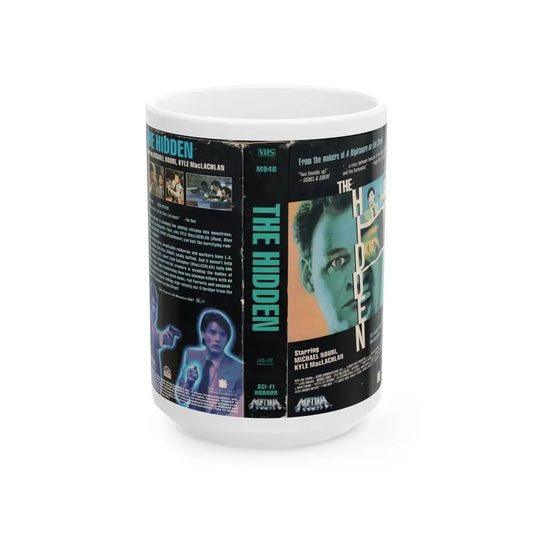 THE HIDDEN (VHS COVER) - White Coffee Mug 15oz - Go Mug Yourself