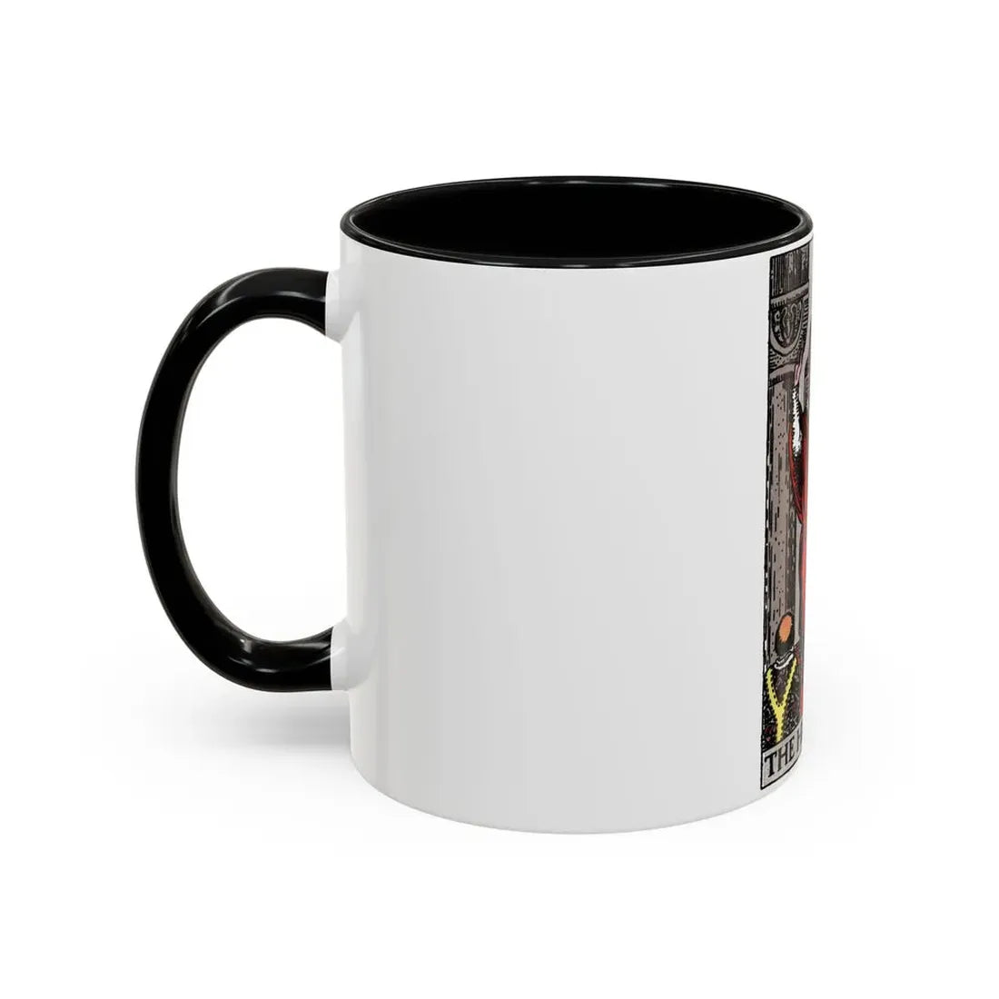 The Hierophant (Tarot Card) Accent Coffee Mug - Go Mug Yourself