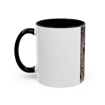 The Hierophant (Tarot Card) Accent Coffee Mug - Go Mug Yourself