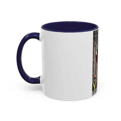 The Hierophant (Tarot Card) Accent Coffee Mug - Go Mug Yourself