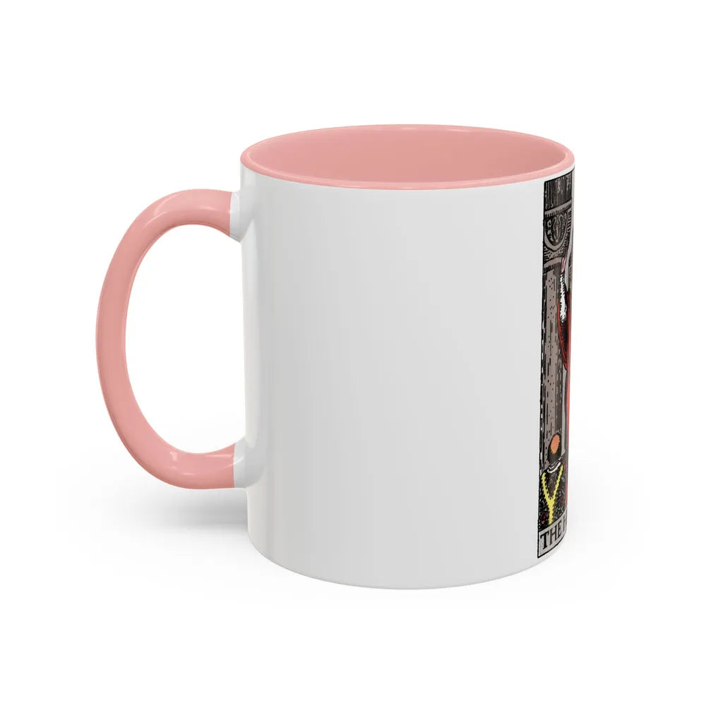 The Hierophant (Tarot Card) Accent Coffee Mug-Go Mug Yourself