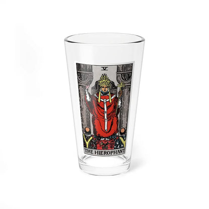 The Hierophant (Tarot Card) Pint Glass 16oz-16oz-Go Mug Yourself