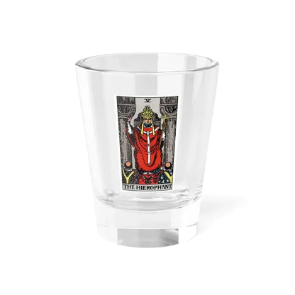 The Hierophant (Tarot Card) Shot Glass 1.5oz 1.5oz - Go Mug Yourself
