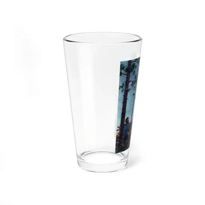 The High Hip Rider, Collier's, July 31, 1948 (Magazine Illustration) Pint Glass 16oz - Go Mug Yourself