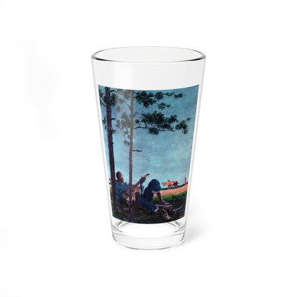 The High Hip Rider, Collier's, July 31, 1948 (Magazine Illustration) Pint Glass 16oz-16oz-Go Mug Yourself