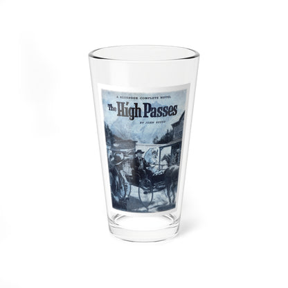 The High Passes, Bluebook magazine, January 1955 (Magazine Illustration) Pint Glass 16oz-16oz-Go Mug Yourself