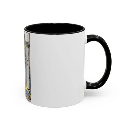 The High Priestess (Tarot Card) Accent Coffee Mug - Go Mug Yourself