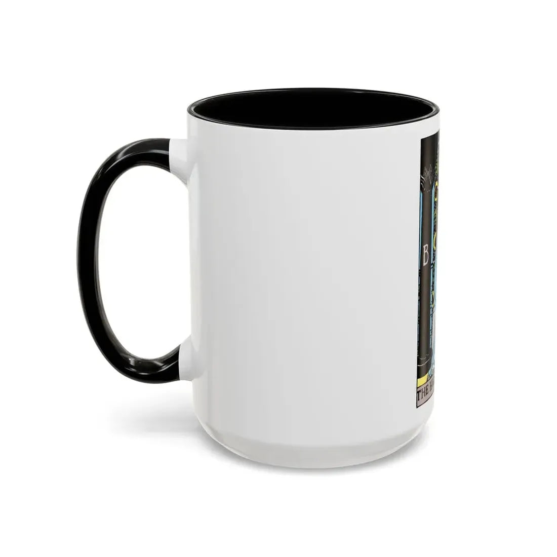 The High Priestess (Tarot Card) Accent Coffee Mug - Go Mug Yourself