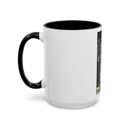 The High Priestess (Tarot Card) Accent Coffee Mug - Go Mug Yourself