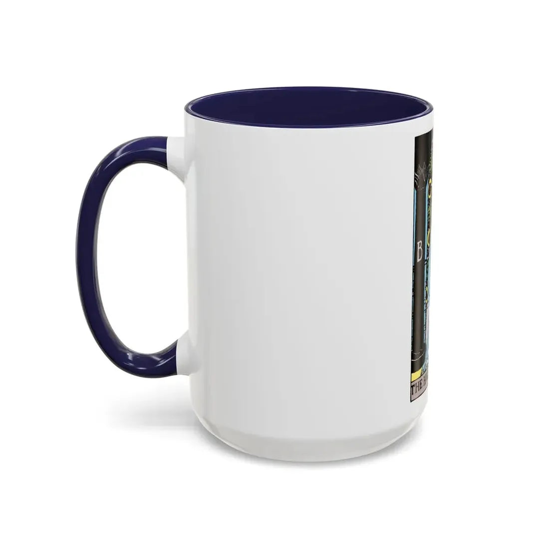 The High Priestess (Tarot Card) Accent Coffee Mug - Go Mug Yourself