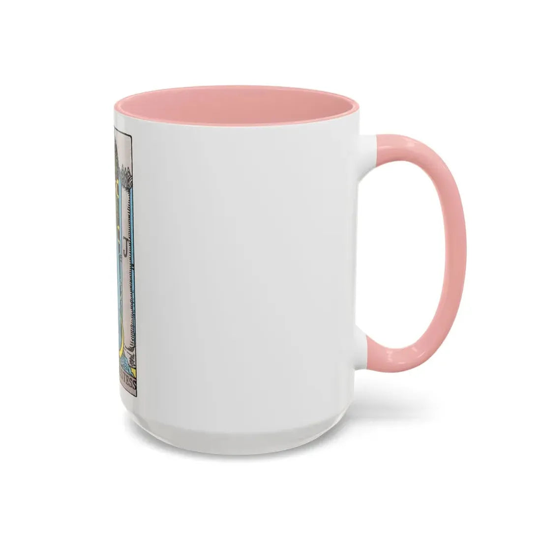 The High Priestess (Tarot Card) Accent Coffee Mug - Go Mug Yourself