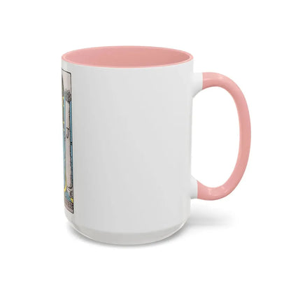The High Priestess (Tarot Card) Accent Coffee Mug - Go Mug Yourself