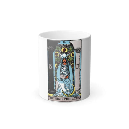 The High Priestess (Tarot Card) Color Changing Mug 11oz-11oz-Go Mug Yourself